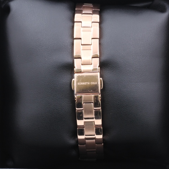 Kenneth Cole Women Rose Gold Stainless Steel Watch - Picture 4 of 6